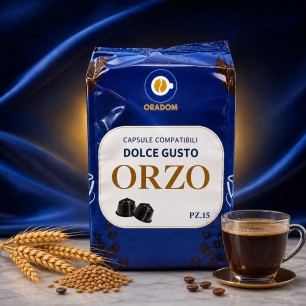Orzo - 15 Capsule Compatibile Dolce Gusto ORADOM